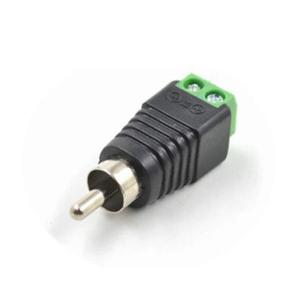 Accessories Male Cable AV Screw Terminal Audio Connector Portable Replace Speaker Small Jack Video Adapter Metal Wire Plug