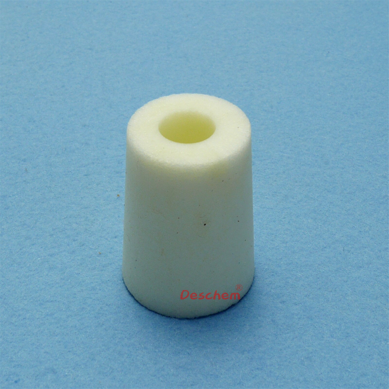 5#,22*17*37,Tapered Silicon Bung Stopper,Test Tube Hollow Plug,10Pcs/Pack
