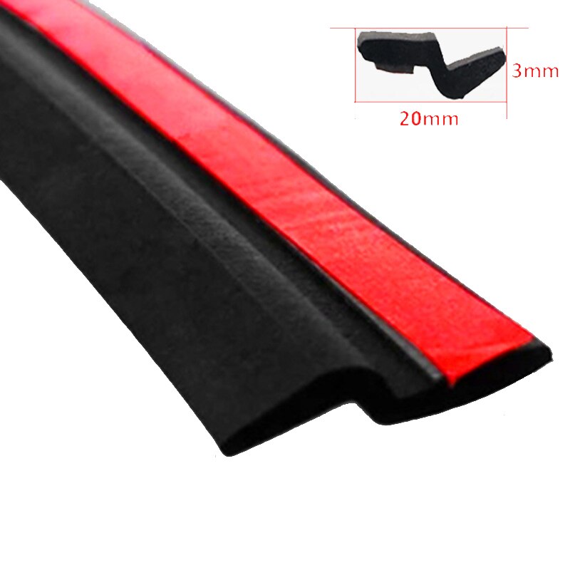 4 Meter P Z D Type Automotive Auto Deur Tochtstrip Rubberen Afdichting Strip Auto Geluidsisolatie Rubber Afdichting Voor Auto: 4M Z-type