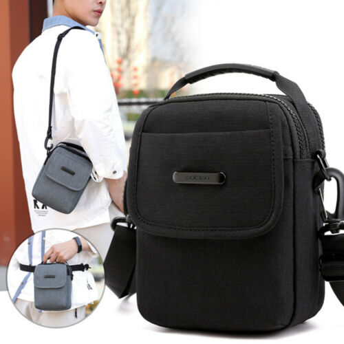 019 Multifunction Crossbody Bag for Men Shoulder Messenger Bags Male Waterproof Short Trip Shoulder Bag Pack