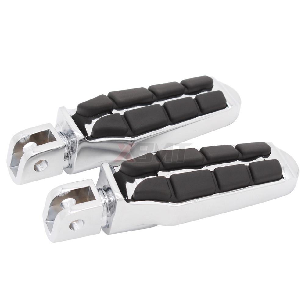 Motorcycle Accessories Front Foot Pegs Footrests For Honda ST1300 VFR800 Interceptor Valkyrie Can- Am Spyder RS Models: B