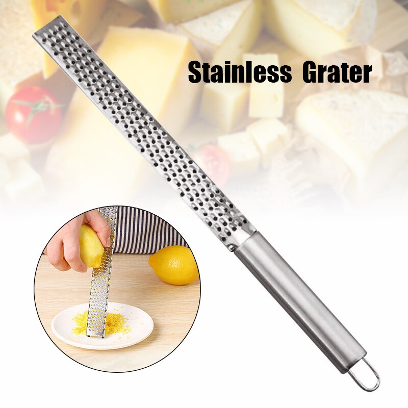 De acero inoxidable rallador Manual de queso de Chocolate pepino cortadora suministros de cocina ALI88