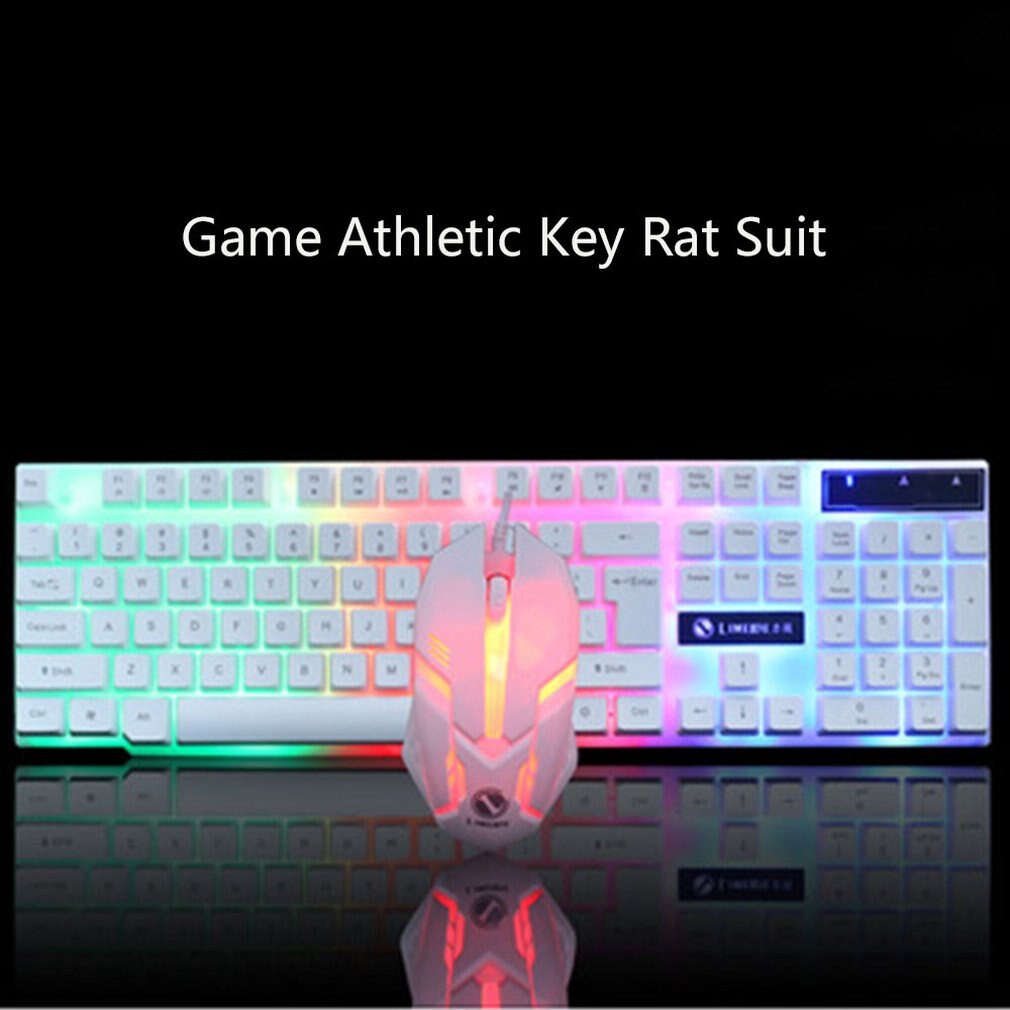 Gtx300 Backlight Suspension Game Keyboard Mouse Mechanical Touch Keyboard Glow Keyboard And Mouse Set