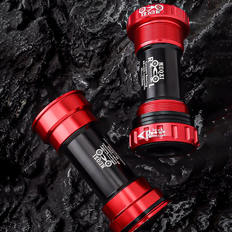 MUQZI Bicycle Bottom Bracket BSA BB68/73mm Thread BB90/92 Press Fit MTB Road Bike Ceramic Bottom Bracket For 22/24mm Crankset