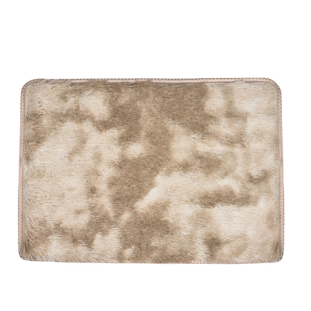 40*60cm Bath Mat Bathroom Carpet Rug Ultra Soft Shaggy Plush Bathroom Mat kitchen Door Floor tapis de bain Carpet Decor: Khaki 