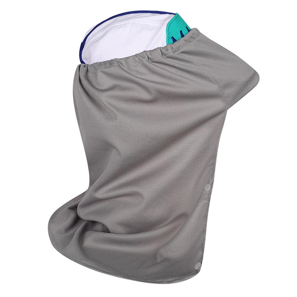 Zomer Zonnehoed Schaduw Neck Flap Emmer Mannen Vrouwen Hoed Nek Flap Outdoor Uv-bescherming Wandelen Vissen Nek Bescherming Zonder cap 4: Gray