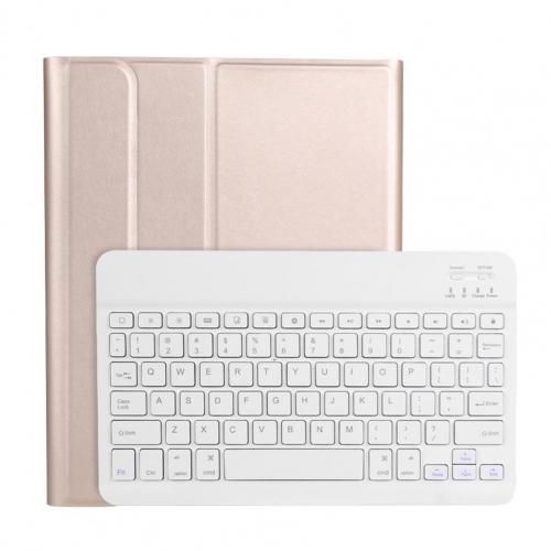 Bluetooth-compatible Tablet Keyboard for iPad Po 11 Wireless PC Keyboard Touchpad Keypad Keyboard Case teclado inalámbrico: Golden