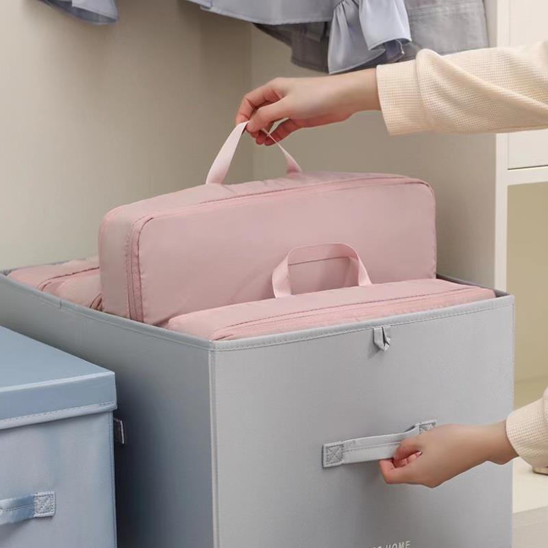 Large Capacity Travel And Family Dual-Use Down Jacket, Blanket Storage Bag, Compressed Clothing Storage Bag, Moving Packing Bag