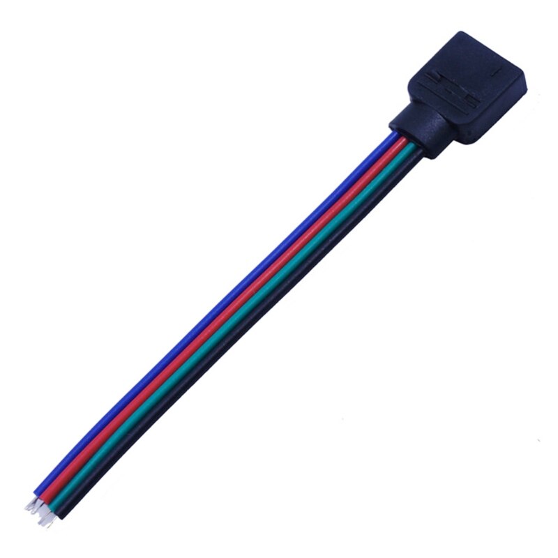 10m/33ft 4-pin LED Electric Line - Extension Cable Cord Wire for RGB LED Strip Lights 5050 3528, 22 AWG
