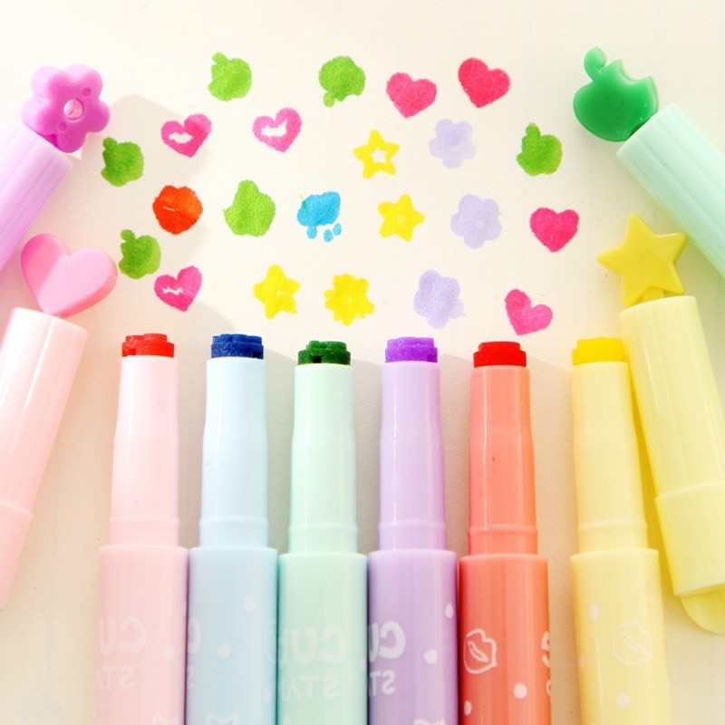 Marker pen Creatieve multifunctionele snoep kleur modellering fluorescerende pen kleur marker kinderen schilderen School Schriftelijk Leveringen