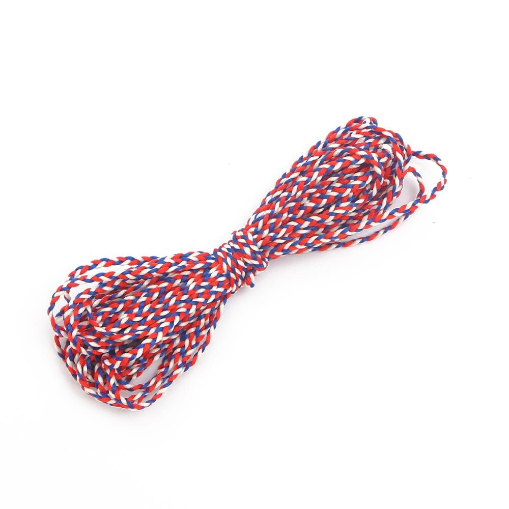 5M Veelkleurige Polyester Katoen Gevlochten Touw String Koord Voor Diy Armband Ketting Sieraden Makings Accessoires 2Mm: 09