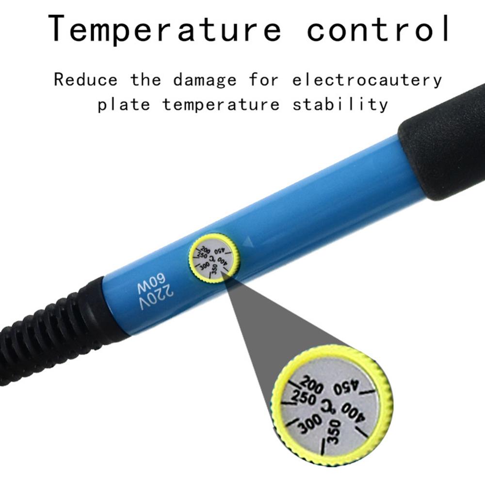 15 pièces/ensemble 60W Kit de fer à souder électrique avec outil de réparation électronique de fer à souder à température réglable