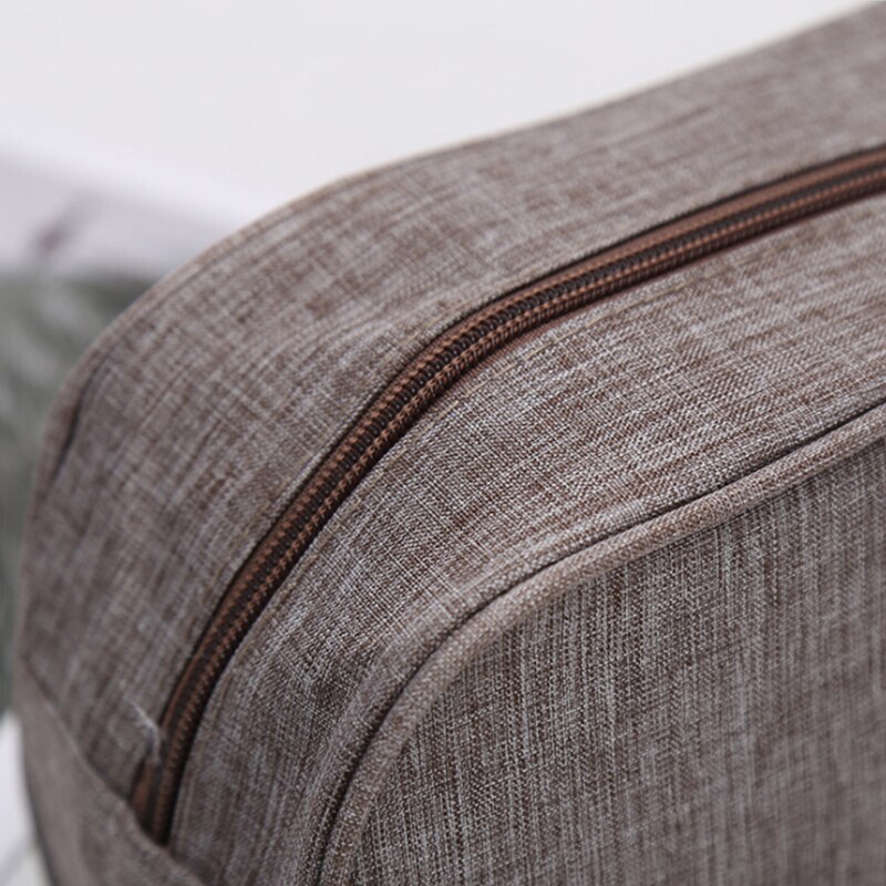 Reisversie van de canvas cosmetische tas multifunctionele tas toilettas met rits opbergtas make-upsets make-uptassen kussen