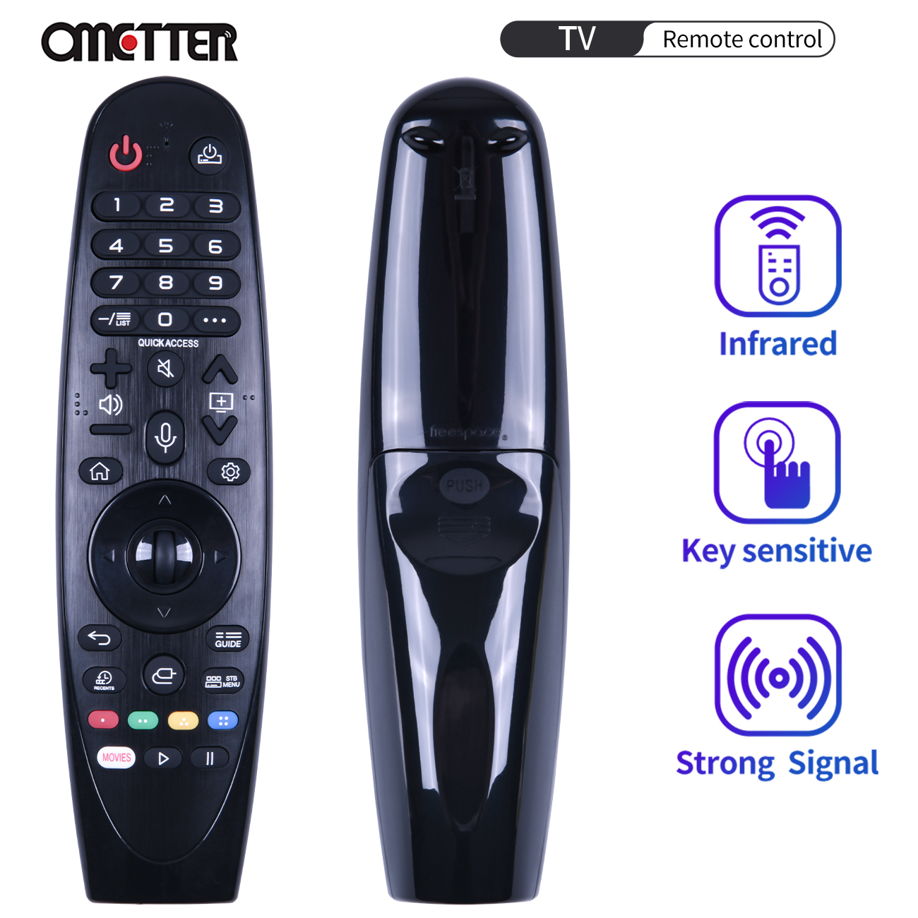 AN-MR19BA For TV Magic Remote Control 70UM7370PUA 65UM7300AUE 43UM7300PUA 55SM8600PUA No Voice No mouse