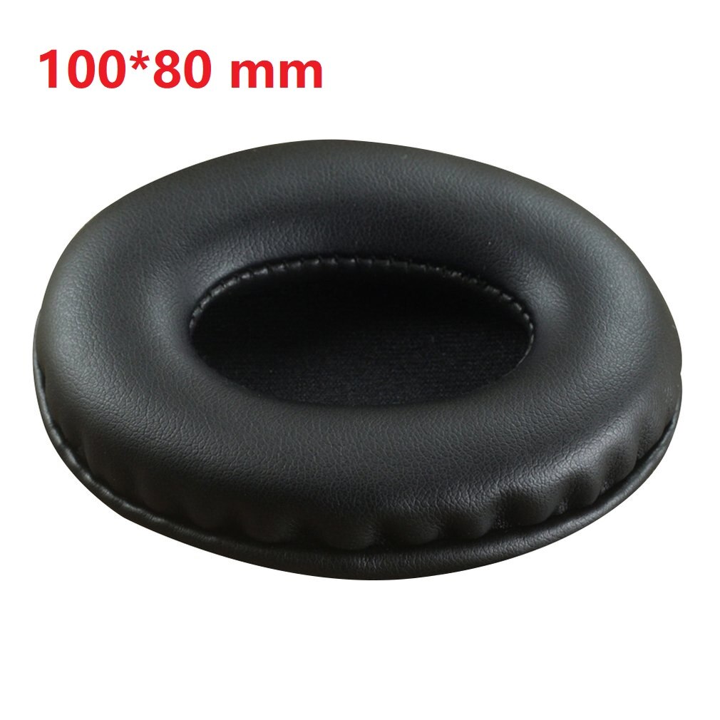 Oval Kopfhörer Ohr Kissen Headset Ohrenschützer Leder Kopfhörer Abdeckungen Ohrpolster Ohr Pads Ohr Tassen Ersatz Abdeckung Schwamm fallen: 7