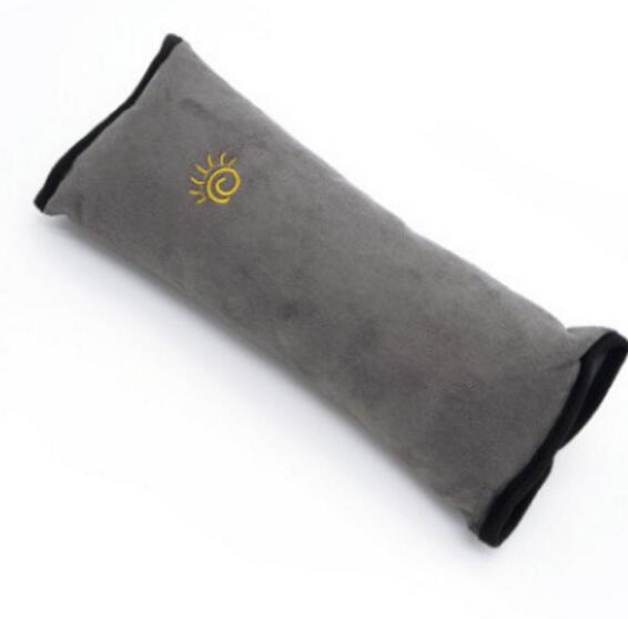 Kid Auto Kussens Auto Veiligheid Seat Belt Voertuig Schouder Kussen Pad Kinderen Bescherming Ondersteuning Kussen Voor Kinderen Auto Kussen: Grijs