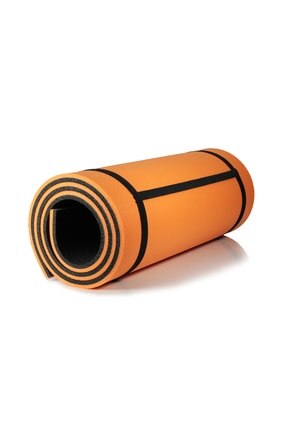 Pilates Mat &amp; Yoga Mat Dubbelzijdig 16 Mm: ORANGE