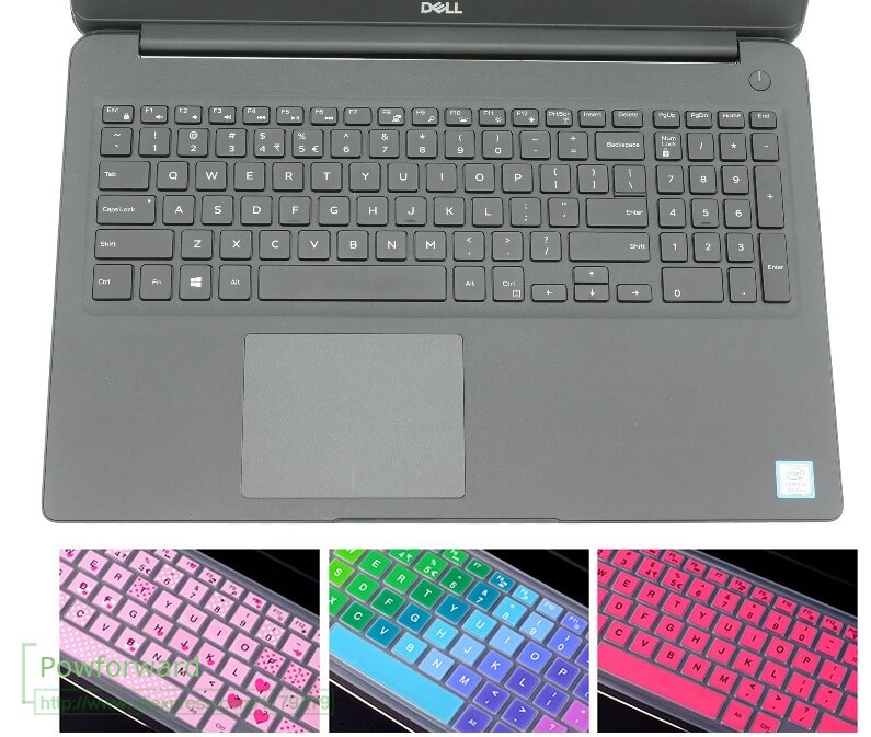 Silicone laptop Keyboard Cover Skin for 15.6" Dell Latitude 3500 3590 3550 3560 3570 3580