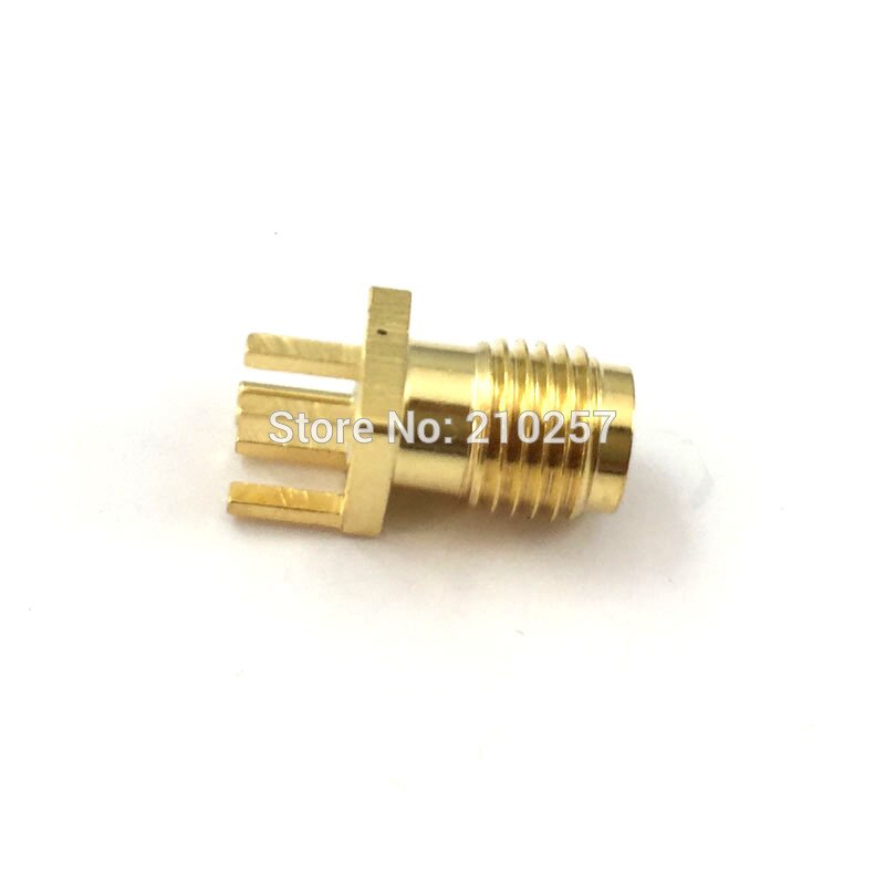 2 Stuks Sma Vrouwelijke Rf Connector SMA-KE 1.6Mm Pcb Mount En Sma Vrouwelijke Plug Rechte Bakje Soldeer Adapter Connector