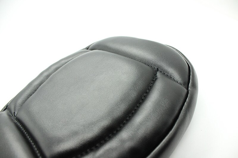 Black Red Leather Women Fingerless Mittens Boxing Style Gloves Winter Warm Thick Wrist Gloves Mittens Female Gloves