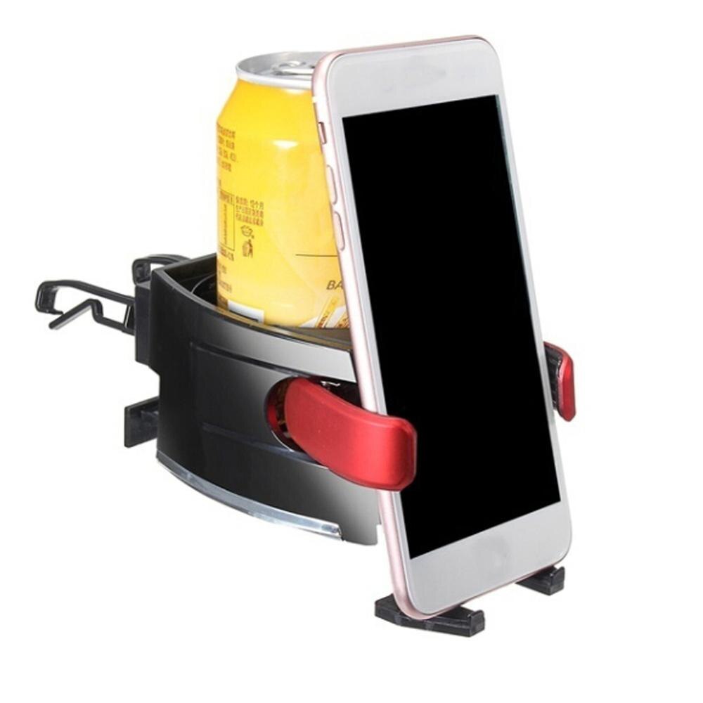 Car Air Vent Drink Cup Bottle Holder 2 in 1 Adjustable Mobile Phone Mount Bracket Stand Cradle Automotive interior accessories