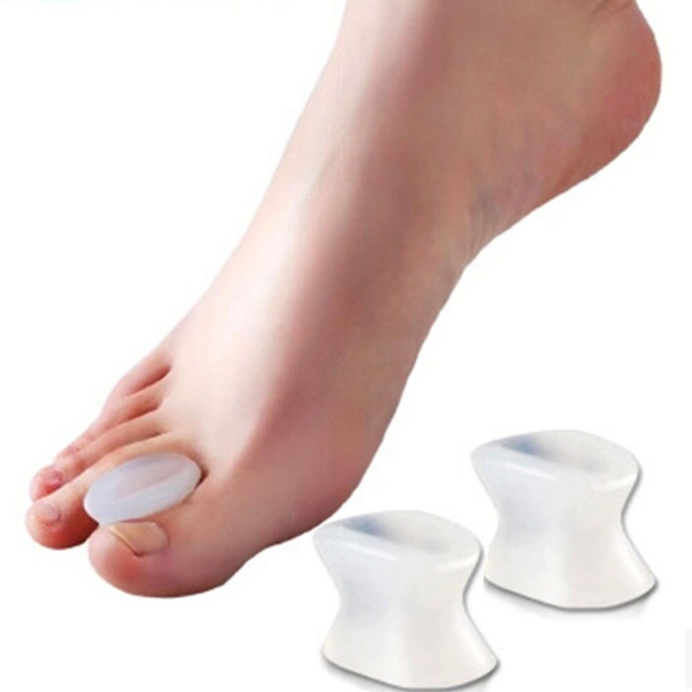 1 paire Silicone Gel orteil séparateur pied soin outil gros orteil Bunion lisseur soulagement pied Bunion douleur protecteur correcteur