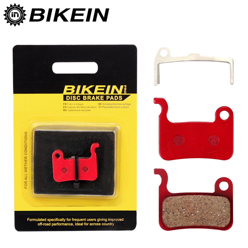 BIKEIN – plaquettes de frein à disque en céramique pour vtt, pour Shimano Deore M595 M596 SLX M665 XT M775/776 XT/R M975 M966 M965, 4 paires