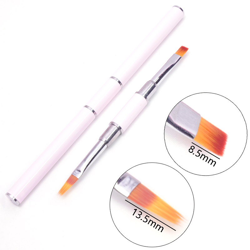 uñas accesorios y herramientas pinceles uñas manicura pincel uñas acrilicas nails Pincel para decoración de uñas, accesorios para manicura, fototerapia, acrílico, UV, extensión de Gel, pintura de revestimiento, 1 ud.