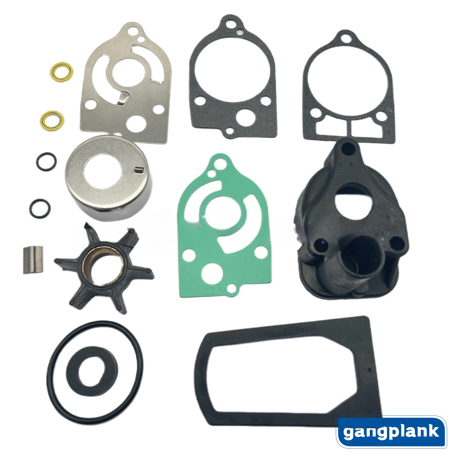 Außenbord-Wasserpumpenlaufrad-Reparatursatz für Mariner Mercury 40 45 50 60 65 70 PS Bootsmotorteile 46-77177A3