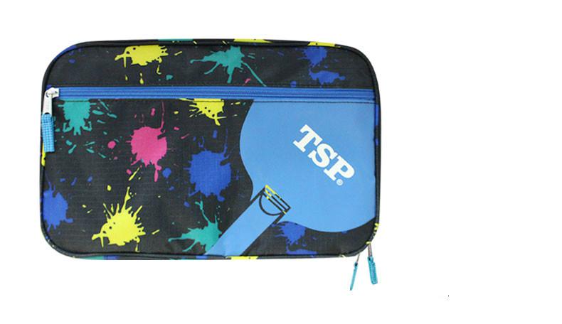 Tsp Original bolsa De Tenis De Mesa Colorida funda De Ping Pong Tenis De Mesa: Blanco