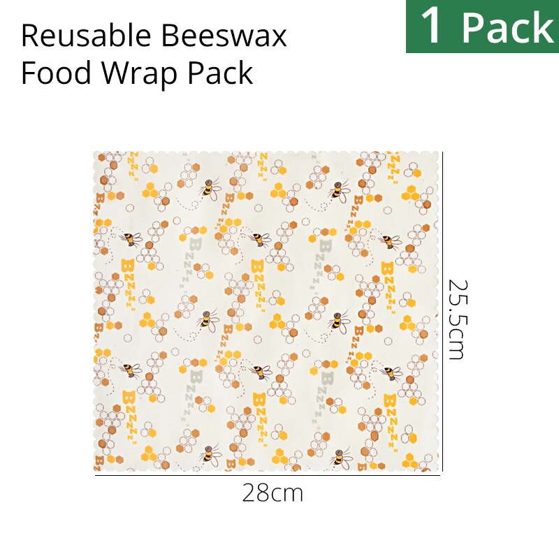 Food Storge Bags, Reusable Zero waste Airtight Seal Sandwich & Snacks & Fruit & Lunch Preservation Bags, Kitchen Tools: 1 x Food Wrap Pack