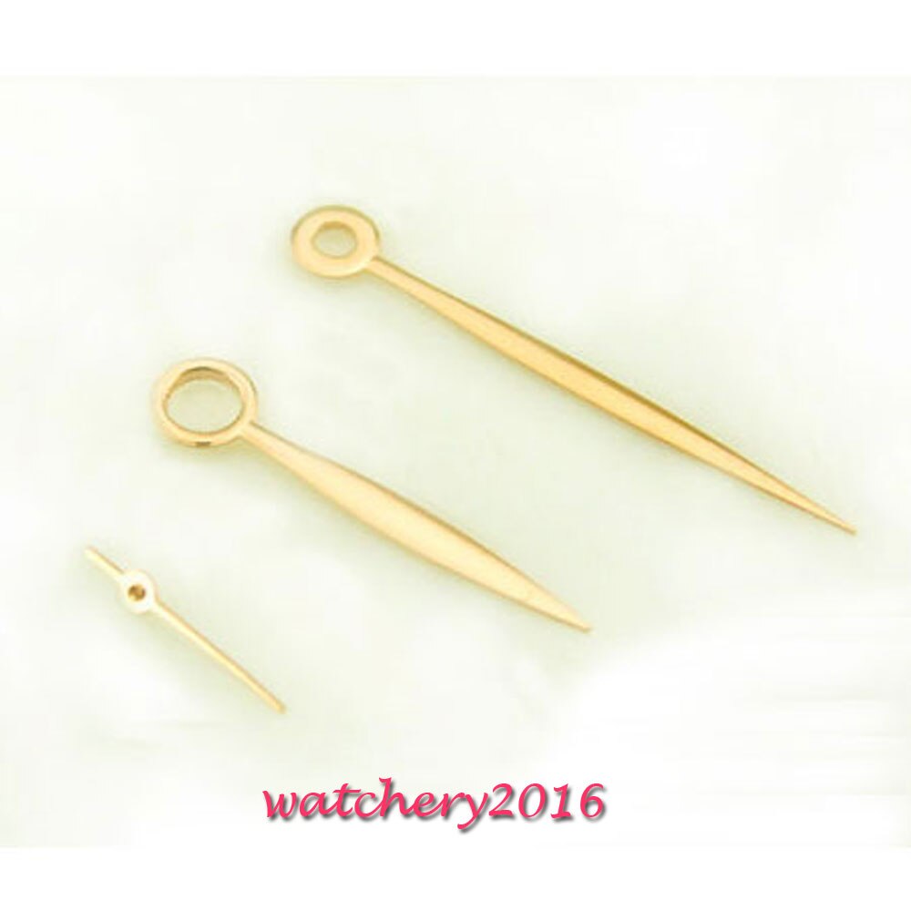 Parnis Hand Voor Unitas Eta 6497 6498 ST36 Beweging Heren Horloge Handen: Yellow Gold