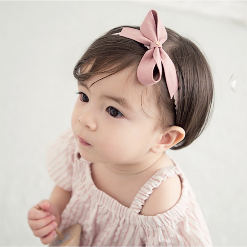 Baby Meisjes Hoofdband Mode Boog Knoop Infant Meisje Bandage Kids Peuters Head Wrap Hair Band Baby Kleding Accessoires