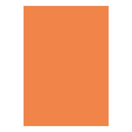 100 arkkia värillistä  a4 kopiopaperia 80g moniväristä päällystämätöntä paperia 12 väriä valittavana: Oranssi 100 arkkia