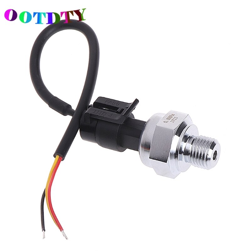 Ootdty G1/4 &quot;Inch 5V 0-0.5 Mpa Druk Transducer Sensor Olie Brandstof Gas Water Lucht