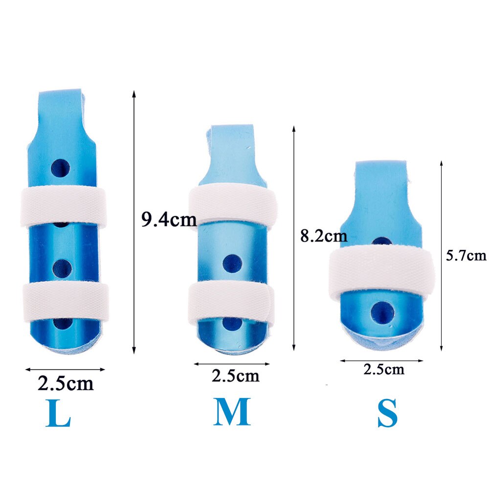 3Sizes Trigger Finger Splint Support Brace For Mallet Finger/Sprain/Fracture/Pain Relief/Finger Knuckle Immobilization