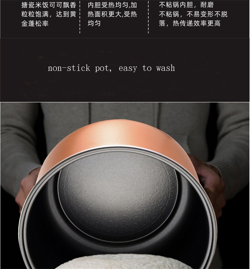 Rijstkoker Liner 2L 3L 4L 5L Non-stick Pan Rijstkoker Kom Pot Universele