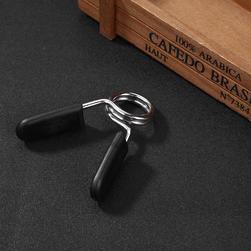 Skivstång fjäder krage clips klämma gym vikt skivstänger hantel lås klämma viktlyft gym lås