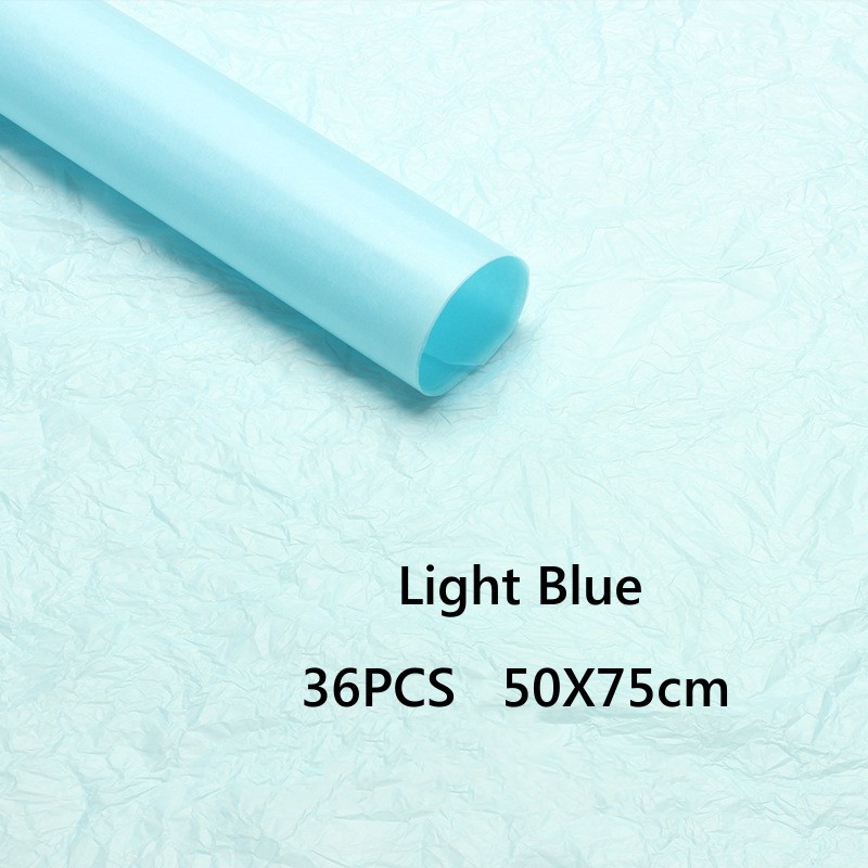 36Sheets DIY Tissue Paper 50x75cm Flower Packing Wrapper Bouquet Wrapping Paper Craft Paper Scrapbook Floral Wrapping: plum