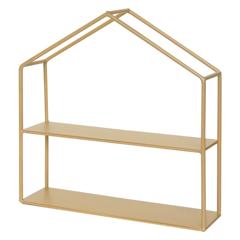 Wedding Dessert Tray Cake Stand Dessert Wedding Party Birthday Decoration Plate Cake Biscuit Display Metal Material Tray: Gold-L