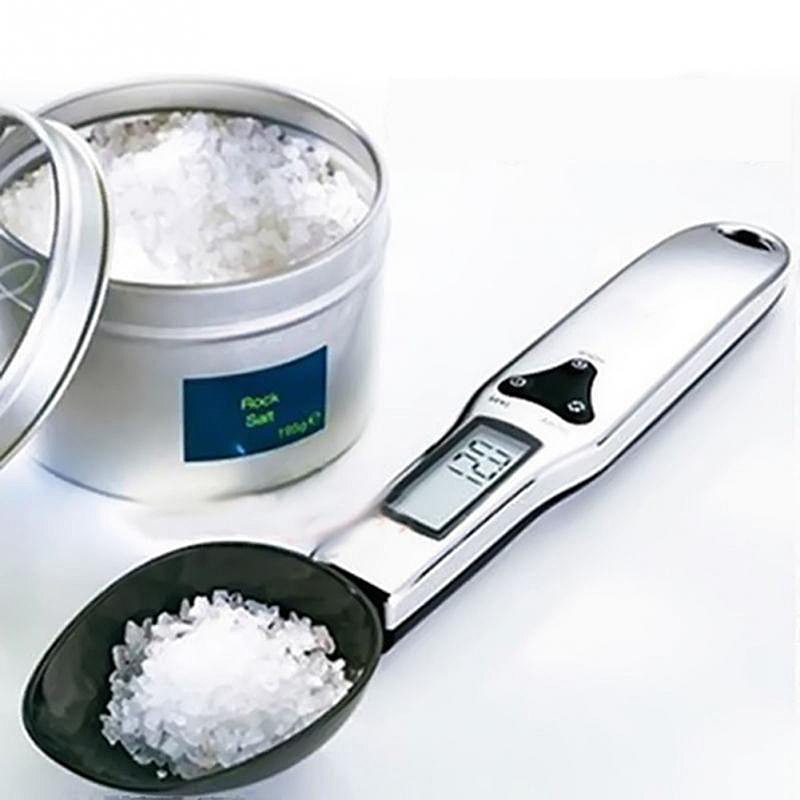 Lcd Draagbare 500/0.1G Gram Keuken Lab Spoon Scale Volume Voedsel Gewicht Met Doos Digitale Maatlepel Weegschaal