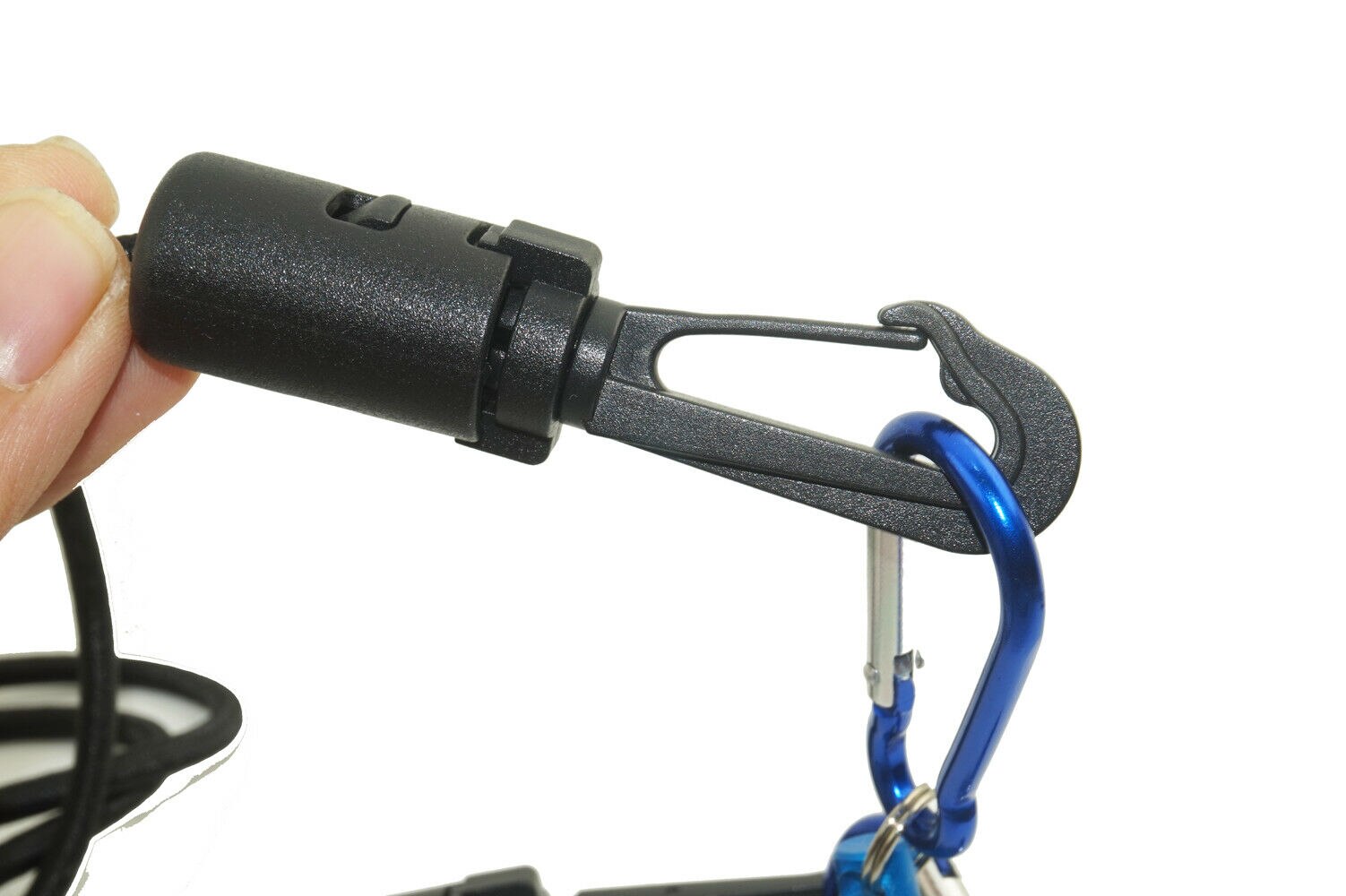 Release/Strong pull Magnetic magnet Net Release Fly Fishing Coiled Lanyard 2.5KG