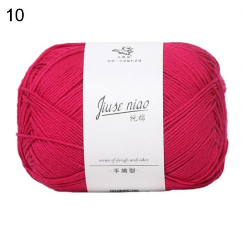 SALES！！ 50g Knitting Woolen Yarn Baby Clothes Scarf Hat Gloves Sweater Woven Material: 10