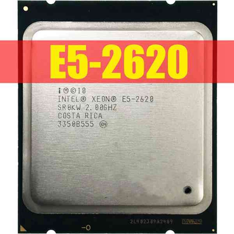 Para xeon E5-2620 e5 2620 2.0 ghz seis-núcleo processador cpu de doze linhas 15m 95w lga 2011