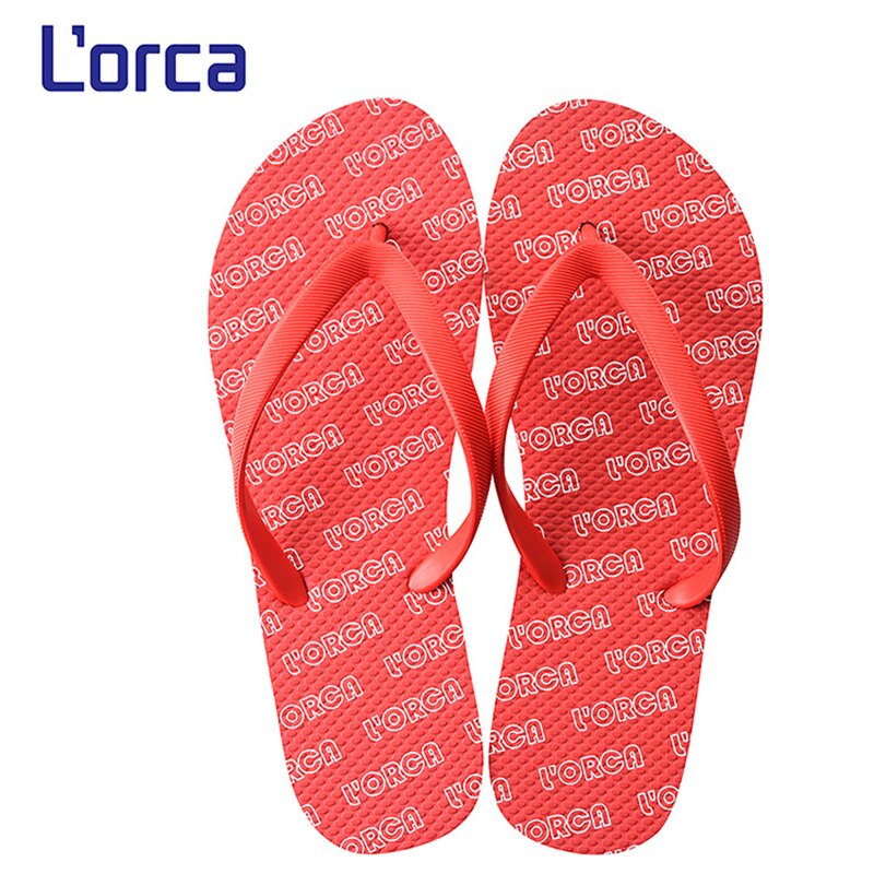 Lettres imprimer sandales de plage pour hommes femmes pantoufles à plate-forme compensée tongs Chaussures Femme
