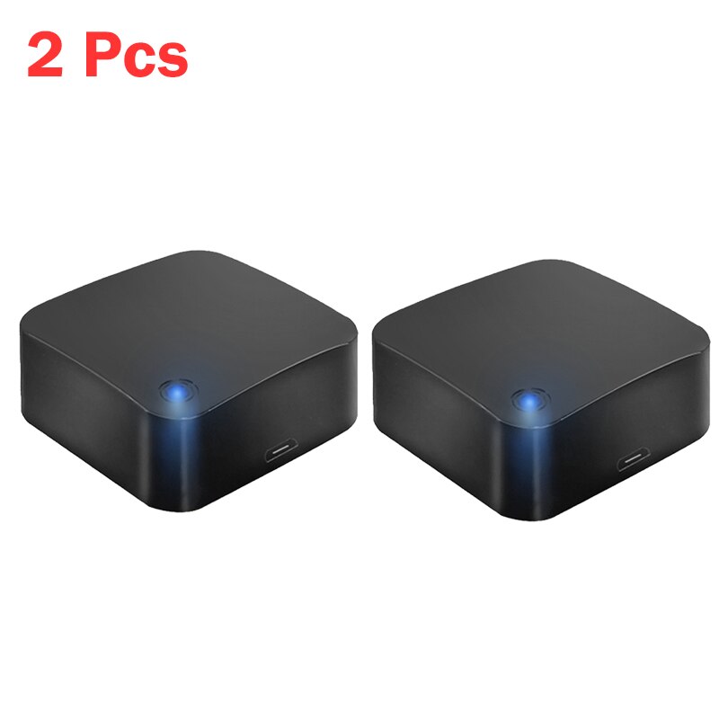 Tuya Smart Wireless WiFi-IR Remote Controller Tuya Smart Home Life APP WiFi Infrared Remote Air Conditioner TV WiFi-IR Remote: 2 Pcs