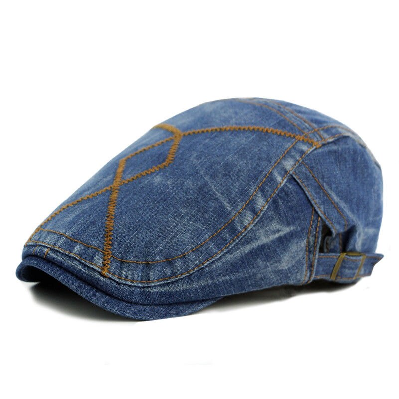 Boina vaquera de estilo británico Retro para hacer la gorra antigua, gorros para vendedor de periódicos, para hombres y mujeres