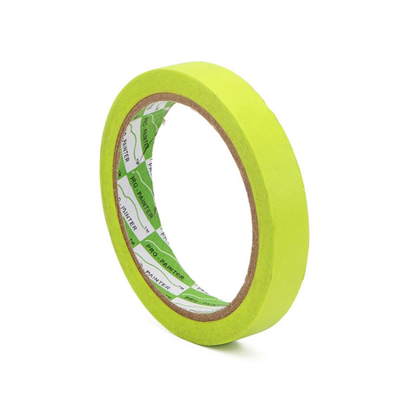 25m Green High Temperature Single Sided Adhesive Vinyl Fine Line Masking Tape Car Auto Body Paint Tape
