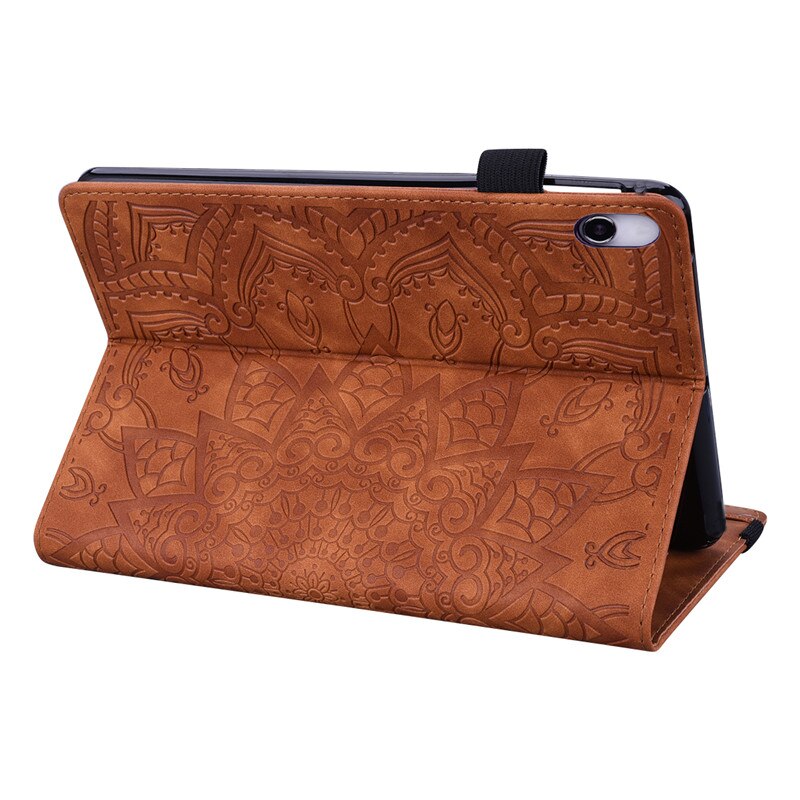 Tablet Bloem 3D Emboss Pu Leather Cover Voor Lenovo Tab M10 Case Funda 10.1 "TB-X505F TB-X505L TB-X505X TB-X605L TB-X605F