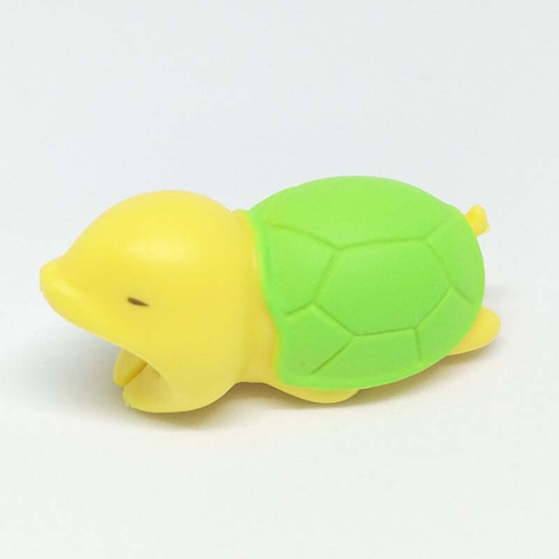 1Stck Nette Kabel Beißen Tiere Schutz Für Android Iphone Ladekabel Kabel Freunde Karikatur Kabel Beißer Telefon Halfter Zubehör: verrotten